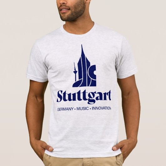 Stuttgart Duitsland Europa T-shirt (Voorkant)