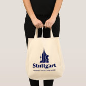 Stuttgart Duitsland Europa Tote Bag (Voorkant (product))