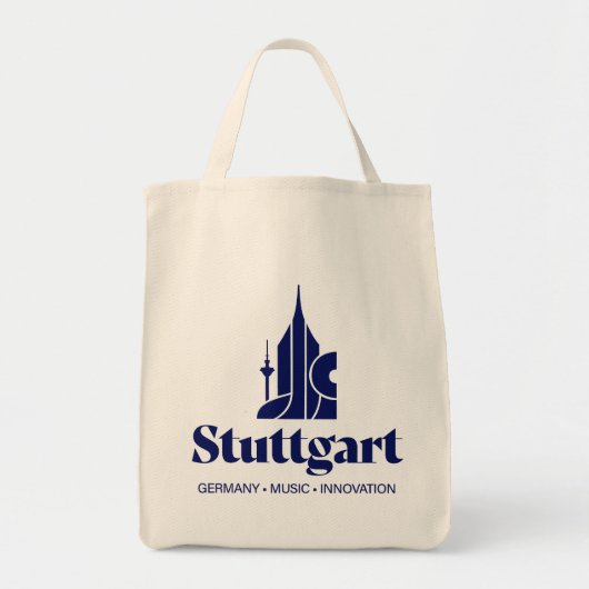 Stuttgart Duitsland Europa Tote Bag (Voorkant)