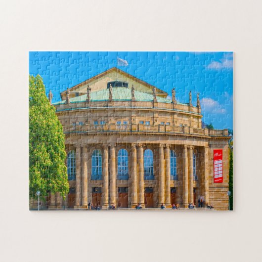 Stuttgart Duitsland. Legpuzzel (Horizontaal)
