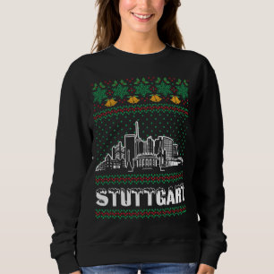 Stuttgart Duitsland Lelijke Kerstmis Trui
