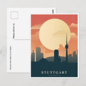  Stuttgart Duitsland Reizen allemagne Briefkaart (Voorkant / Achterkant)