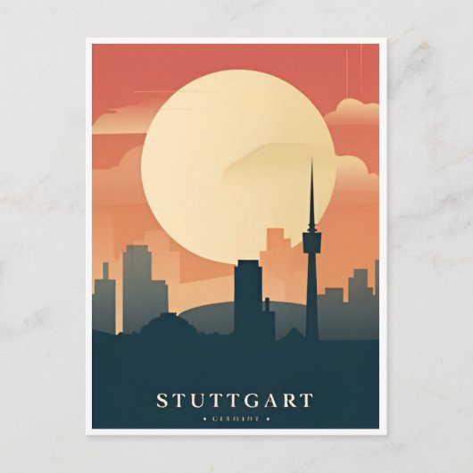  Stuttgart Duitsland Reizen allemagne Briefkaart (Voorkant)