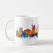 Stuttgart Duitsland Skyline Koffiemok (Links)