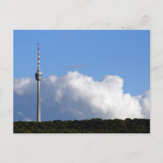 Stuttgart Fernesehturm - Das Wahrzeichen der Stadt Briefkaart