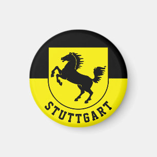 Stuttgart Flag (Duitsland) Magneet