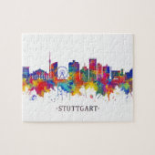 Stuttgart Germany Skyline Legpuzzel (Horizontaal)
