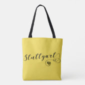 Stuttgart Heart Grocery Bag, Duitsland Tote Bag (Achterkant)