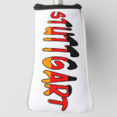 Stuttgart in Graffiti ziet Golf Head Hoesje Golfheadcover (Draai 90)