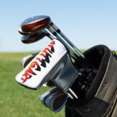 Stuttgart in Graffiti ziet Golf Head Hoesje Golfheadcover (Insitu)