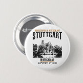 Stuttgart Ronde Button 5,7 Cm (Voorkant /achterkant)