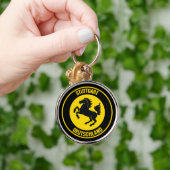 Stuttgart Round Emblem Sleutelhanger (Hand)