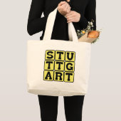 Stuttgart, Stad in Duitsland Grote Tote Bag (Voorkant (product))