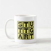 Stuttgart, Stad in Duitsland Koffiemok (Links)