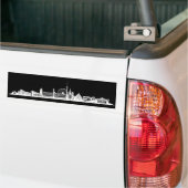 Stuttgart Stadt Skyline - Autoaufkleber /Aufkleber Bumpersticker (Op Truck)