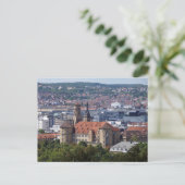 Stuttgart Stadtansicht - Altes Schloss Briefkaart (Staand voorkant)