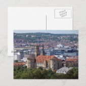 Stuttgart Stadtansicht - Altes Schloss Briefkaart (Voorkant / Achterkant)