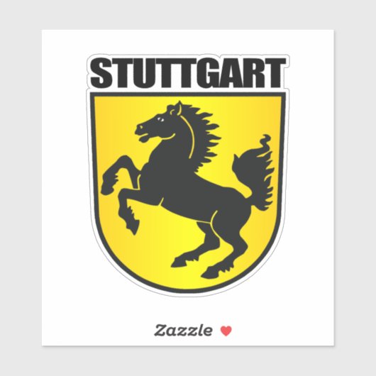 Stuttgart Sticker (Vel)