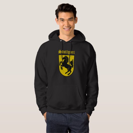 Stuttgart Wappen Hoodie (Voorkant volledig)