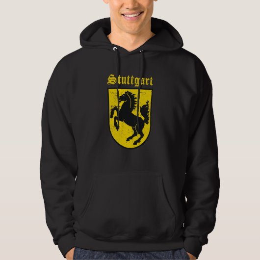 Stuttgart Wappen Hoodie (Voorkant)