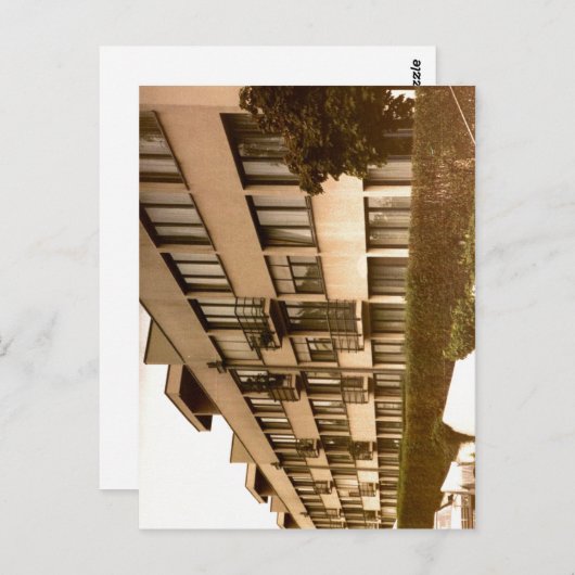 Stuttgart -Weissenhof, Duitsland Huis van Ludwig M Briefkaart (Voorkant / Achterkant)