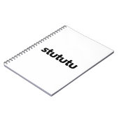 Stututu Turbo Noise Flutter Blow Off klep Notitieboek (Linkerzijde)