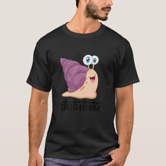 Stututu Turbo Snail-idee voor mannen - Jongerenjon T-shirt (Voorkant)