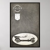  Stutz Car Ad vanaf 1919 Poster (Voorkant)
