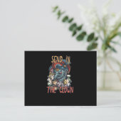 Stuur de Clown in Briefkaart (Staand voorkant)