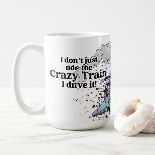 Stuur de Crazy Train Koffiemok