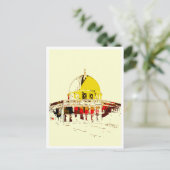 Stuur de schoonheid van Jeruzalem: Dome of the Roc Briefkaart (Staand voorkant)