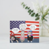 Stuur deze katten naar huis. briefkaart (Staand voorkant)