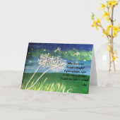 Stuur een gedachte kaart (Gele Bloem)