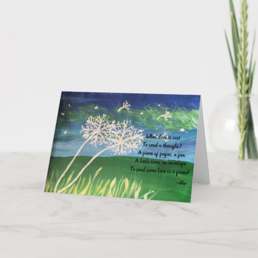 Stuur een gedachte kaart (Voorkant)