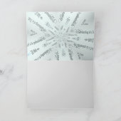 Stuur een gedicht Litanie van liefde Wenskaart Kaart (Binnen)