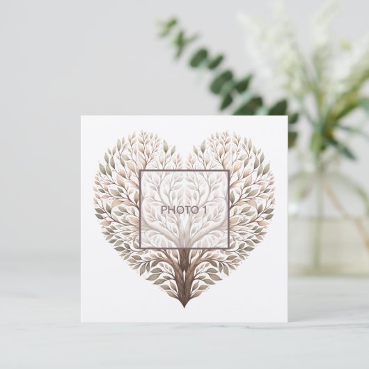 Stuur een speciale foto Vaderdag Kaart (Staand voorkant)