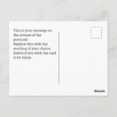 Stuur een video met QR-code op een kerst Briefkaart (Achterkant)