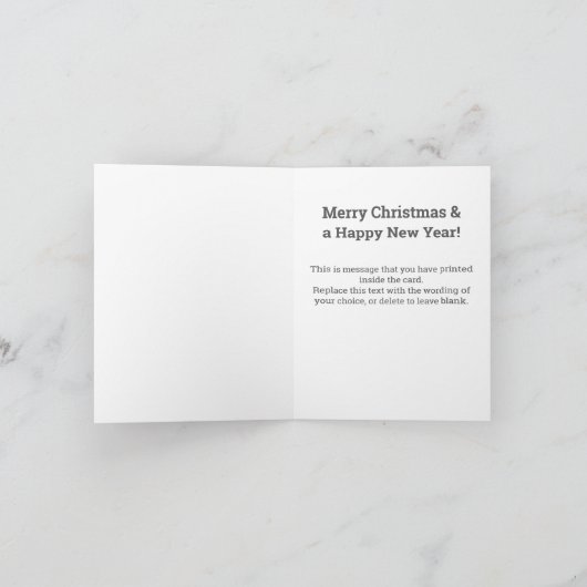 Stuur een video met QR-code op een kerst Kaart (Binnen)