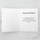 Stuur een video met QR-code op een verjaardag Kaart (Binnen)