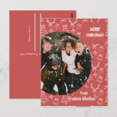 Stuur een vrolijk vakantiebericht met deze Whimsic Briefkaart (Voorkant / Achterkant)