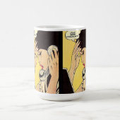 Stuur gewoon chocolade  kunst koffiemok (Center)