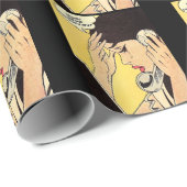 Stuur gewoon Chocolate comic art Cadeaupapier (Rol Hoek)