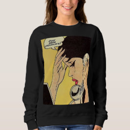 Stuur gewoon Chocolate  comic art Trui