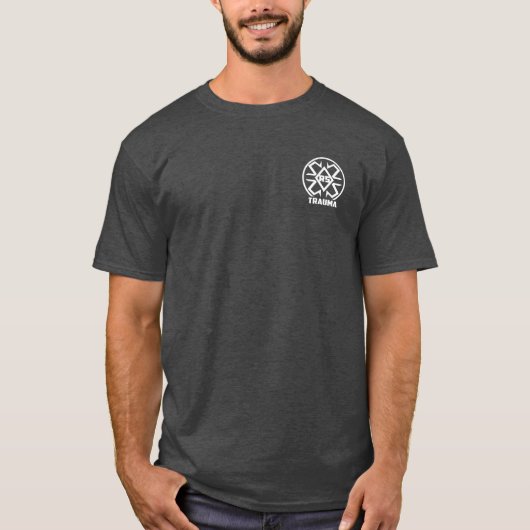 Stuur het bericht t-shirt (Voorkant)