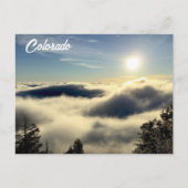 Stuur iemand een uitzicht boven de wolken uit Colo Briefkaart (Voorkant)