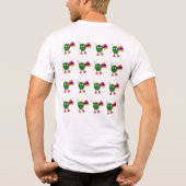 Stuur ik jou veel high five energie Tri-Blend shirt (Achterkant)