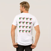 Stuur ik jou veel high five energie Tri-Blend shirt (Achterkant volledig)