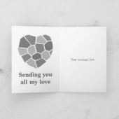 Stuur je al mijn liefde romantisch kaart (Binnen)