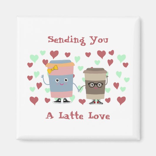 Stuur je een late liefde magneet (Voorkant)