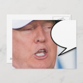 Stuur je eigen bericht #TheIdesOfTrump Briefkaart (Voorkant / Achterkant)